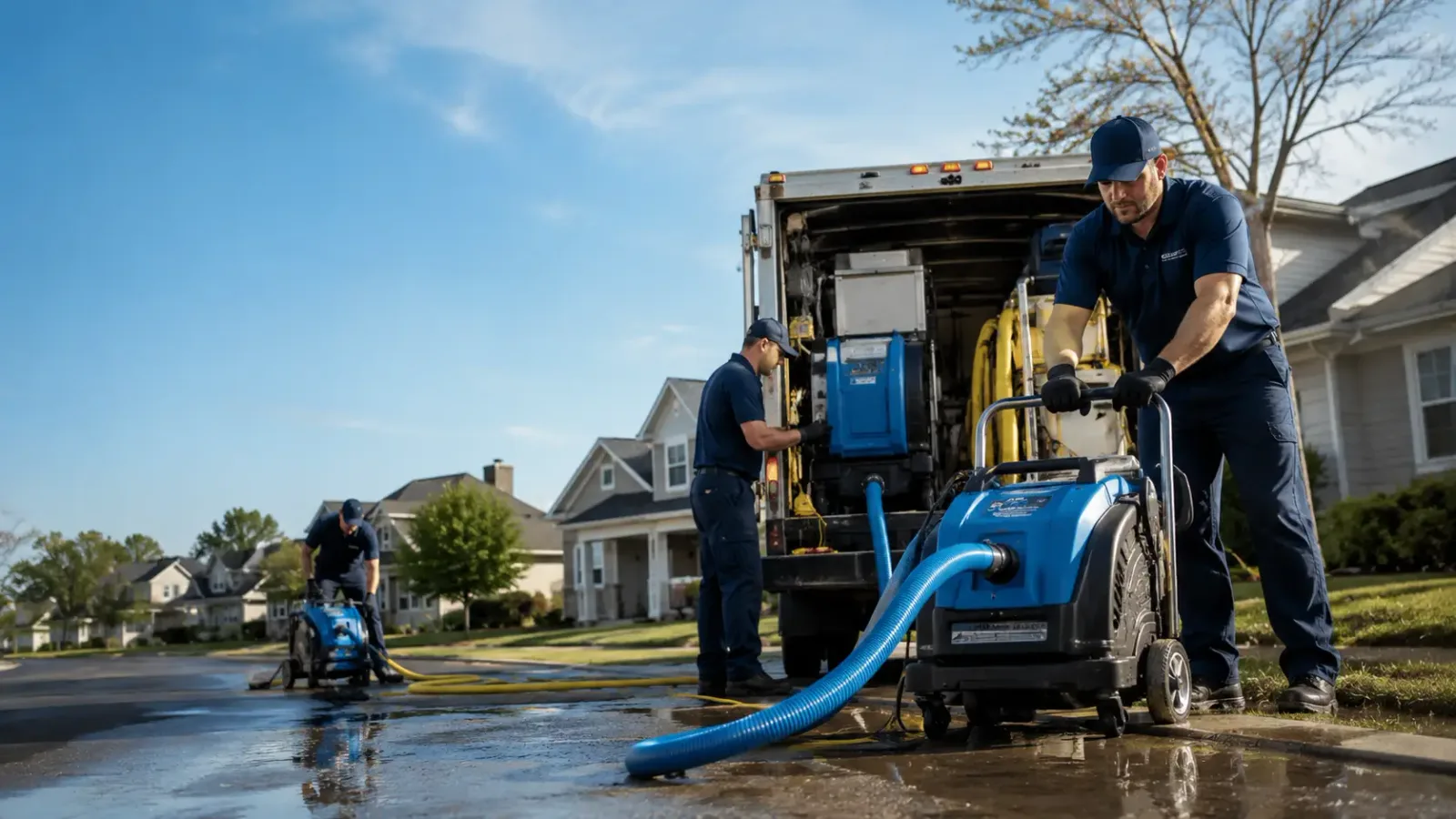 Flood Damage Cleanup in Webster, PA